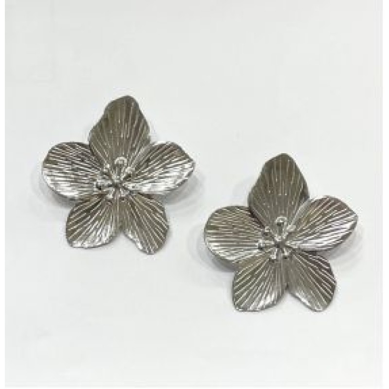 Kostibas 3013-711AJ, Σκουλαρίκια, Ατσάλι, Ασημί