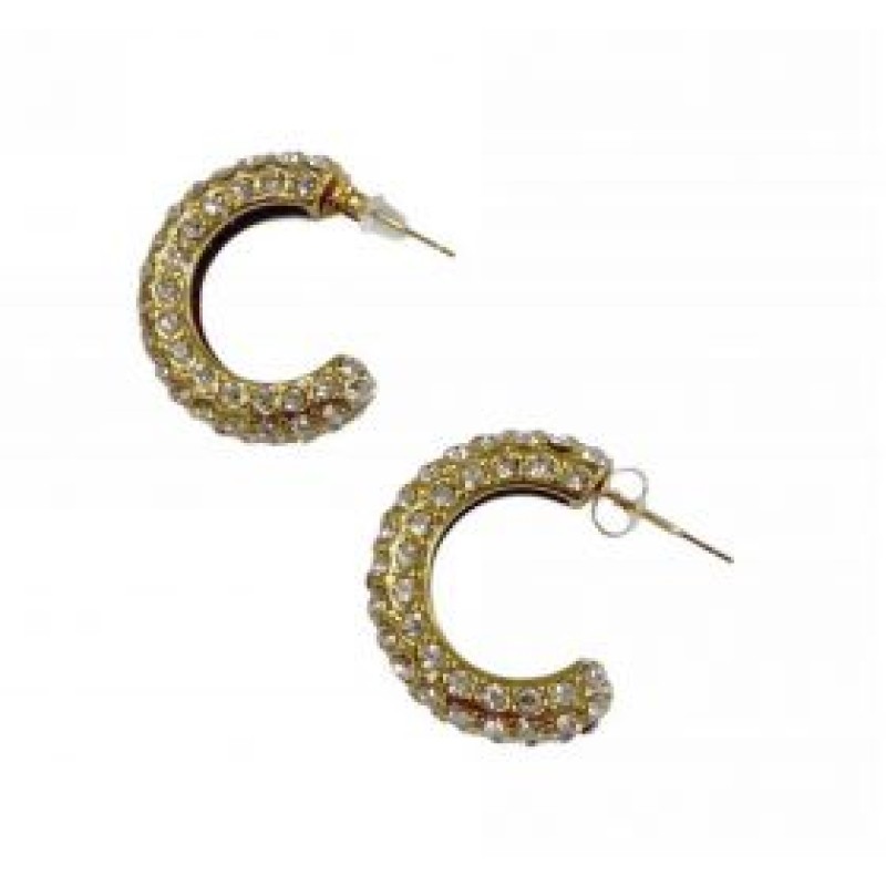 Kostibas 3013-782X, Σκουλαρίκια, Ατσάλι, Χρυσό