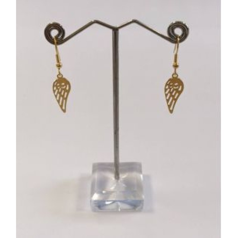 Kostibas 3013-831X, Σκουλαρίκια, Ατσάλι, Χρυσό