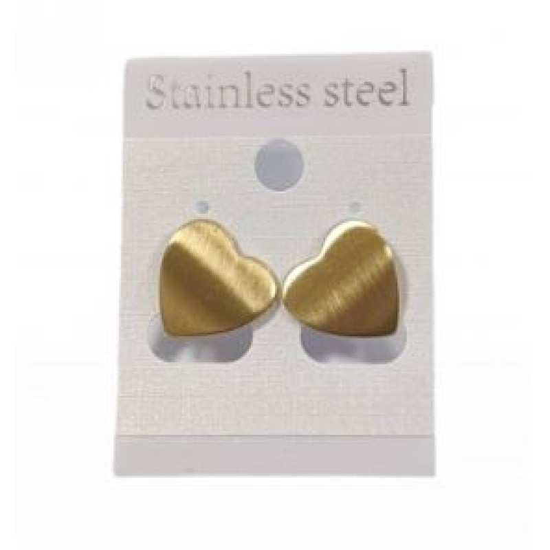 Kostibas 3213-724X, Σκουλαρίκια, Ατσάλι, Χρυσό
