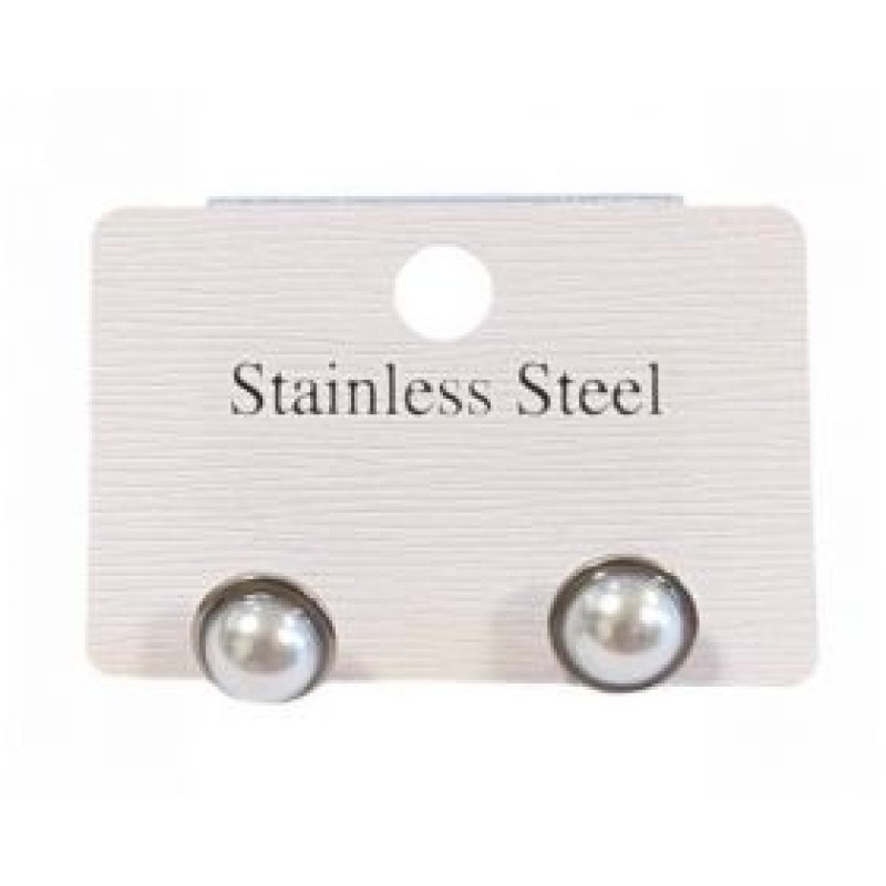 Kostibas 3213-751AF, Σκουλαρίκια, Ατσάλι, Ασημί