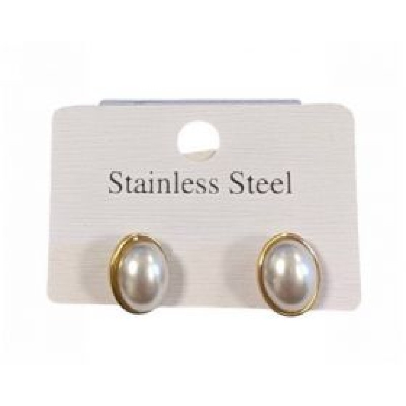 Kostibas 3213-752X, Σκουλαρίκια, Ατσάλι, Χρυσό