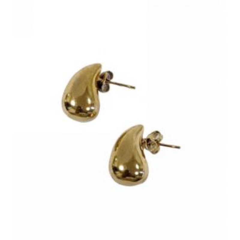 Kostibas 3113-890XC, Σκουλαρίκια, Ατσάλι, Χρυσό