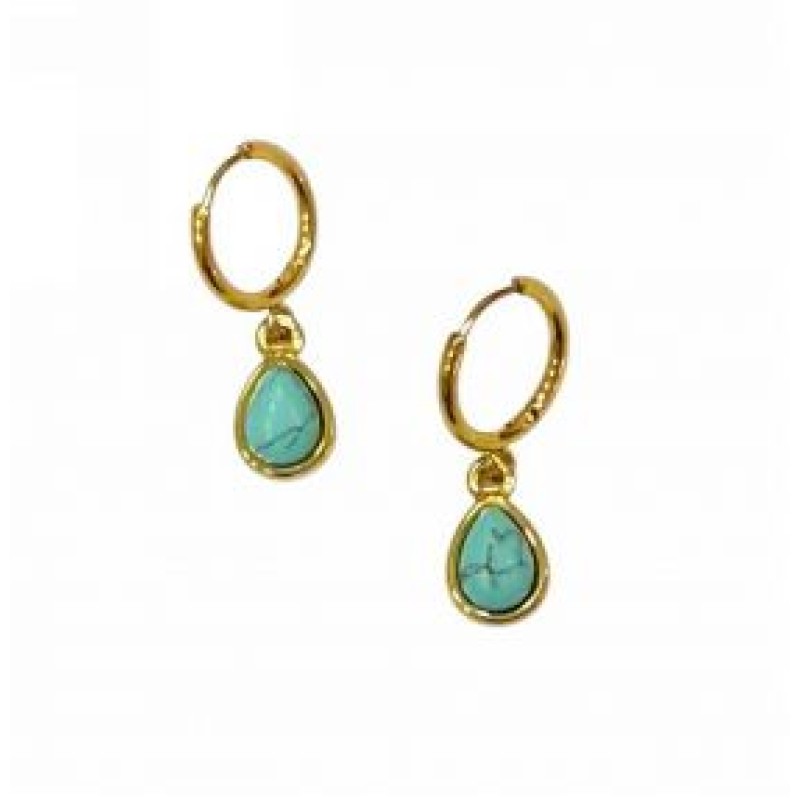 Kostibas 3113-764X2, Σκουλαρίκια Κρίκοι, Ατσάλι, Χρυσό