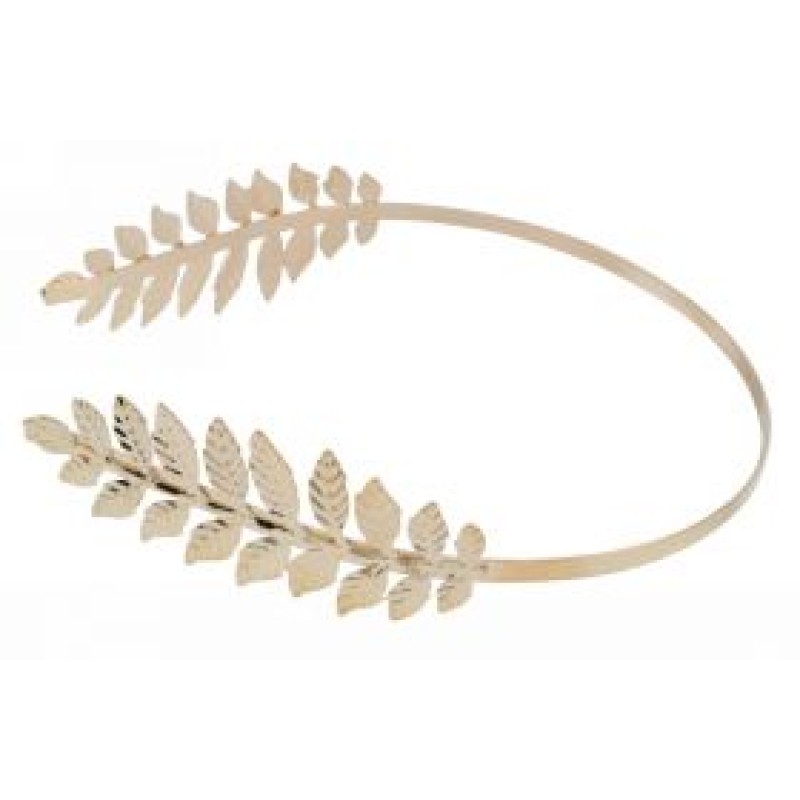 Kostibas 4512-601X, Στέκα Μαλλιών, Μεταλλικό, Χρυσό 