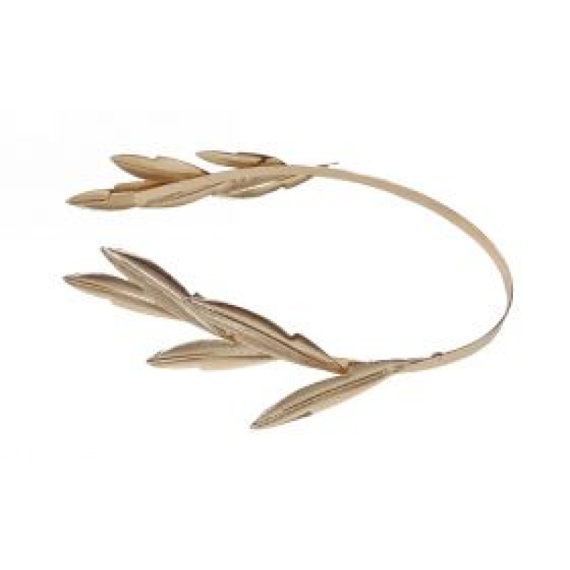Kostibas 4512-621X, Στέκα μαλλιών, Μεταλλικό, Χρυσό 