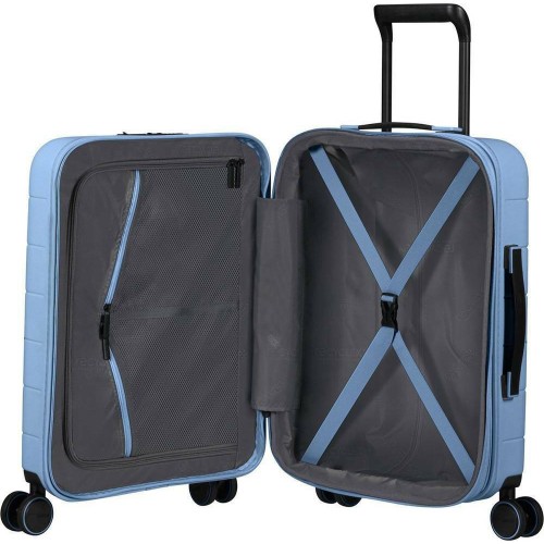 American Tourister 139276-8365 Novastream, Σκληρή, Μεσαία, ATAN, Γαλάζιο