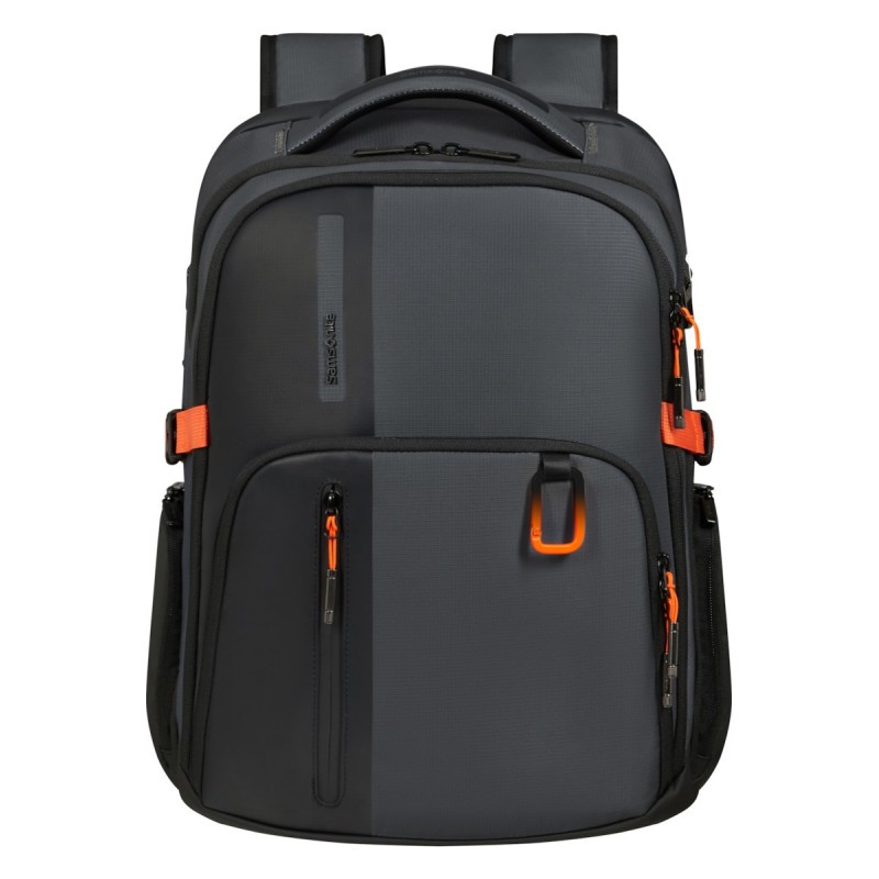 Samsonite 142144-A574 Biz2go, Σακίδιο Πλάτης, Ύφασμα, Ανθρακί