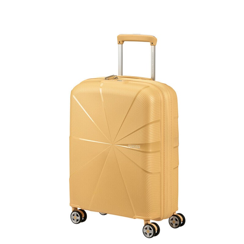 American Tourister 146370-A369 Starvibe, Σκληρή/Πολυπροπυλένιο, Μικρή/Καμπίνας, ATAN, Κίτρινο