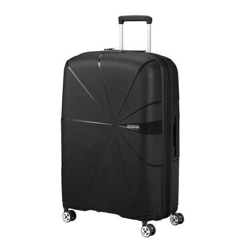 American Tourister 146372-1041 Starvibe, Σκληρή/Πολυπροπυλένιο, Μεγάλη, ATAN, Μαύρο
