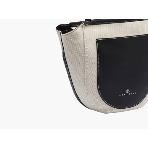 Bartuggi 718-25559, Ώμου/Χιαστί, Ύφασμα, Δερματίνη, Μπεζ