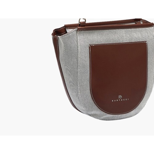 Bartuggi 718-25559, Ώμου/Χιαστί, Ύφασμα, Δερματίνη, Γκρι