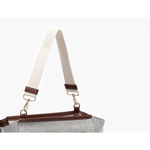 Bartuggi 718-25559, Ώμου/Χιαστί, Ύφασμα, Δερματίνη, Γκρι