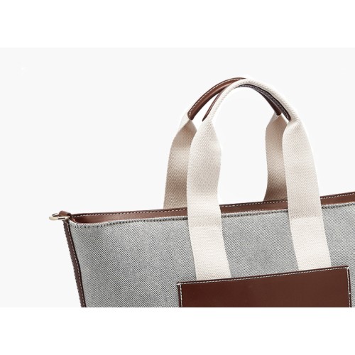 Bartuggi 718-25684, Ώμου/Χιαστί, Ύφασμα, Δερματίνη, Γκρι