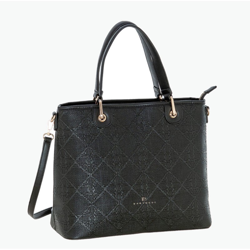 Bartuggi 718-568, Ώμου/Χιαστί, Δερματίνη, Μαύρο