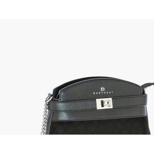 Bartuggi 718-112805, Χιαστί, Σουέτ, Μαύρο