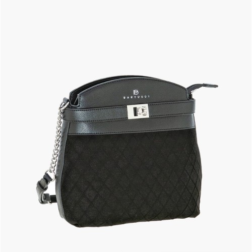 Bartuggi 718-112805, Χιαστί, Σουέτ, Μαύρο