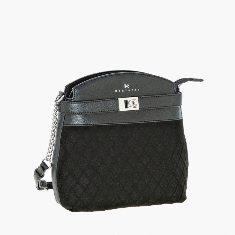Bartuggi 718-112805, Χιαστί, Σουέτ, Μαύρο