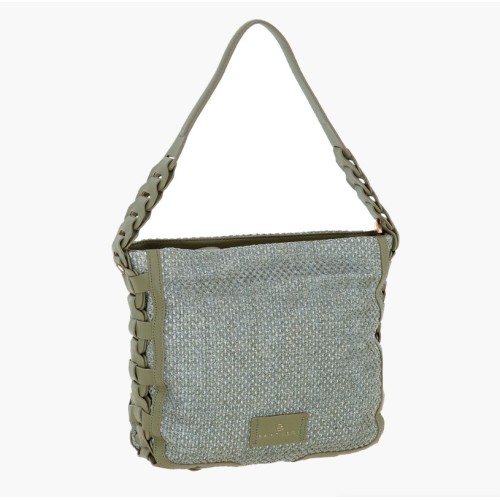 Bartuggi 718-98163, Χιαστί/Ώμου, Ύφασμα, Δέρμα, Πράσινο