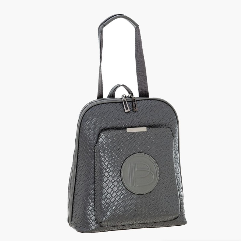 Bartuggi 718-6012-48, Backpack/Ωμοπλάτης, Δέρμα, Γκρι