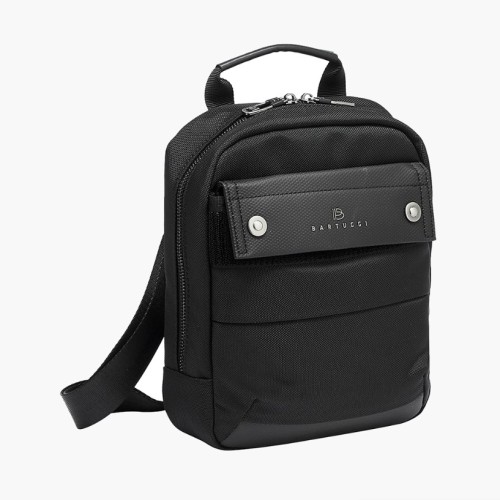 Bartuggi 718-9885, Τσαντάκι Χιαστί, Ύφασμα, Μαύρο