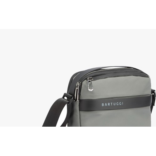Bartuggi 711-2876, Τσαντάκι Χιαστί, Δερματίνη, Γκρι