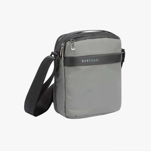 Bartuggi 711-2876, Τσαντάκι Χιαστί, Δερματίνη, Γκρι