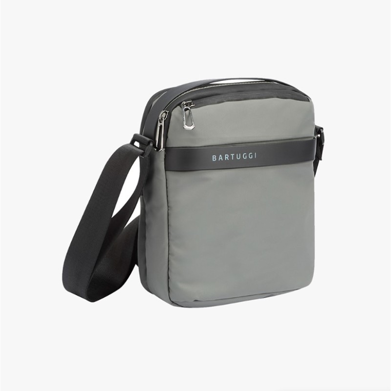 Bartuggi 711-2876, Τσαντάκι Χιαστί, Δερματίνη, Γκρι