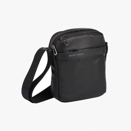 Bartuggi 711-2876, Τσαντάκι Χιαστί, Δερματίνη, Μαύρο