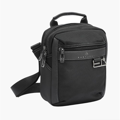 Bartuggi 718-9313-49, Τσαντάκι Χιαστί, Ύφασμα, Μαύρο