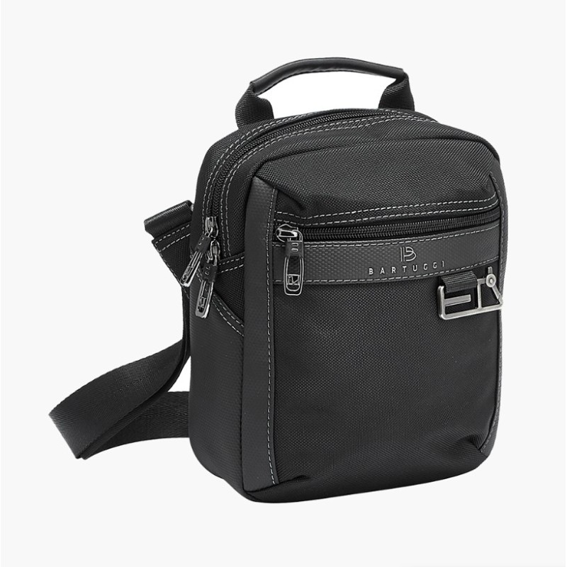 Bartuggi 718-9313-49, Τσαντάκι Χιαστί, Ύφασμα, Μαύρο