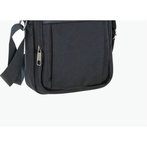 Bartuggi 718-050743, Τσαντάκι Χιαστί, Αδιάβροχο, Μαύρο