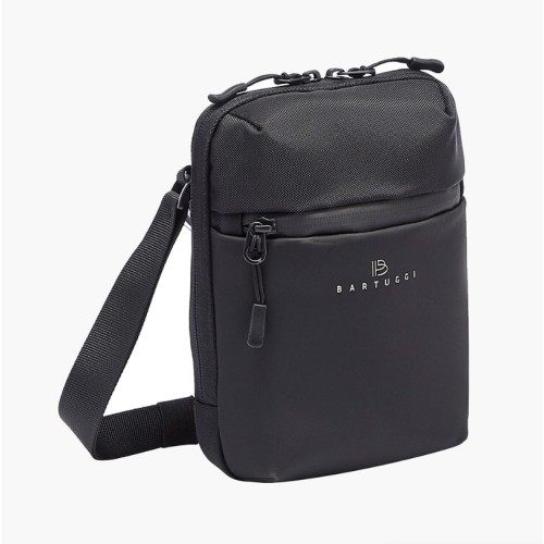 Bartuggi 718-2123, Τσαντάκι Χιαστί, Ύφασμα, Μαύρο