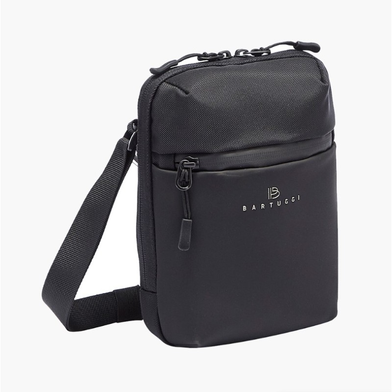 Bartuggi 718-2123, Τσαντάκι Χιαστί, Ύφασμα, Μαύρο