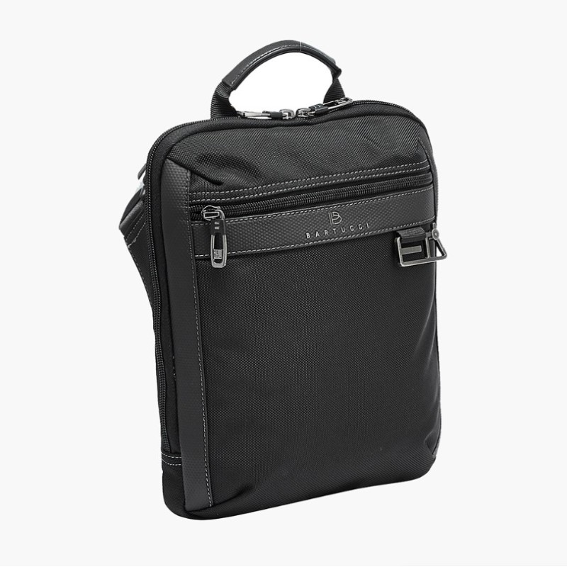 Bartuggi 718-9315, Τσαντάκι Χιαστί, Ύφασμα, Μαύρο