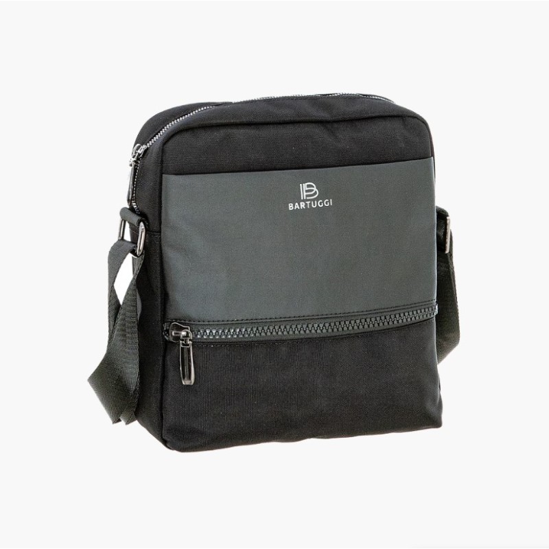 Bartuggi 718-68364, Τσαντάκι Χιαστί, Αδιάβροχο, Μαύρο