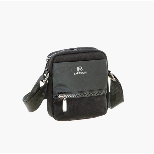 Bartuggi 718-68361, Τσαντάκι Χιαστί, Αδιάβροχο, Μαύρο