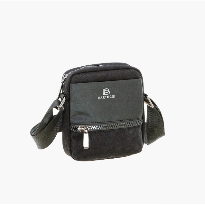 Bartuggi 718-68361, Τσαντάκι Χιαστί, Αδιάβροχο, Μαύρο