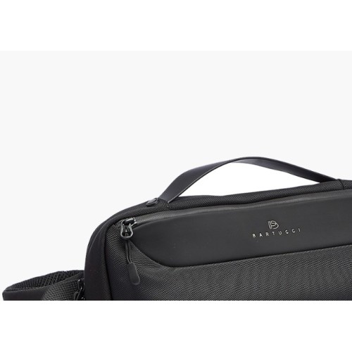 Bartuggi 718-3804, Τσαντάκι Χιαστί, Ύφασμα, Μαύρο