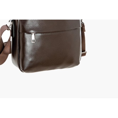 Bartuggi 718-75971, Τσαντάκι Χιαστί, Δέρμα, Καφέ