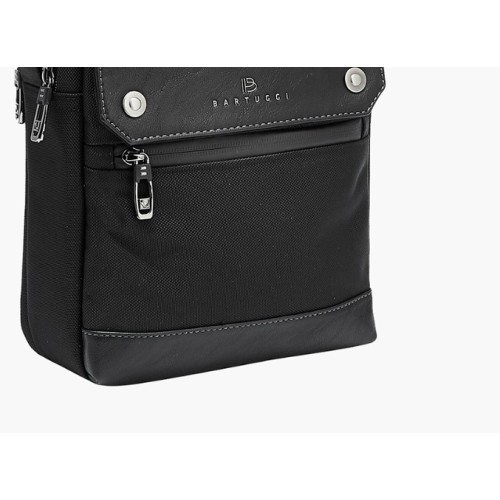 Bartuggi 718-66062, Τσαντάκι Χιαστί, Ύφασμα, Μαύρο
