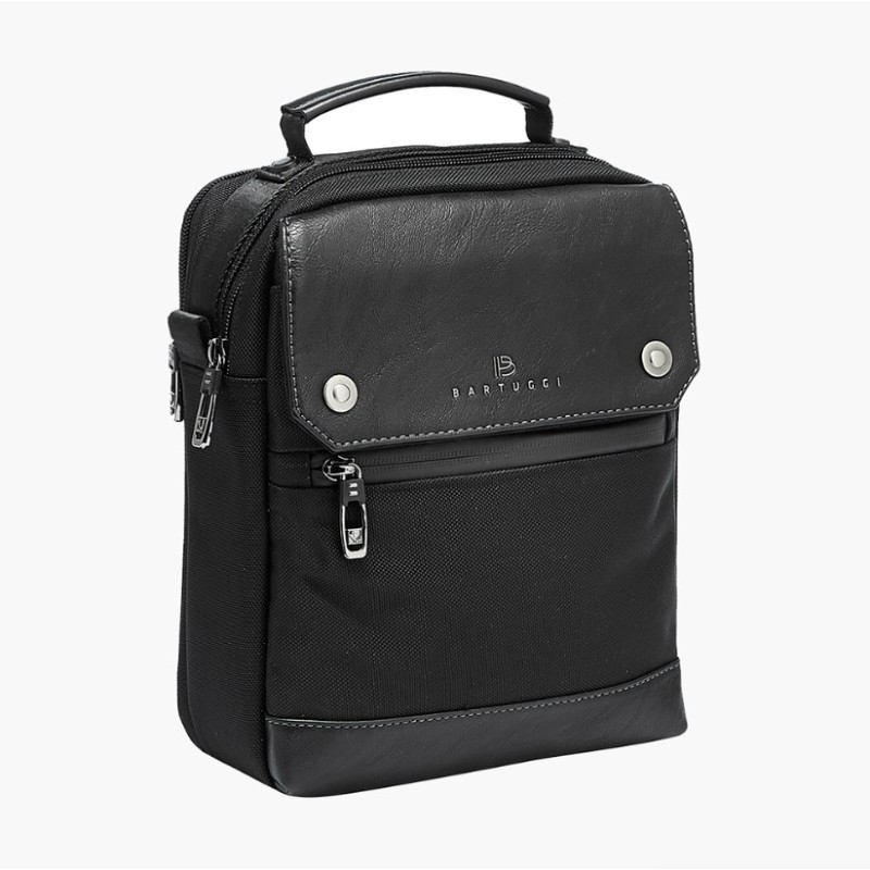 Bartuggi 718-66062, Τσαντάκι Χιαστί, Ύφασμα, Μαύρο