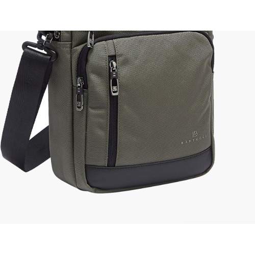 Bartuggi 718-6605, Τσαντάκι Χιαστί, Ύφασμα, Χακί