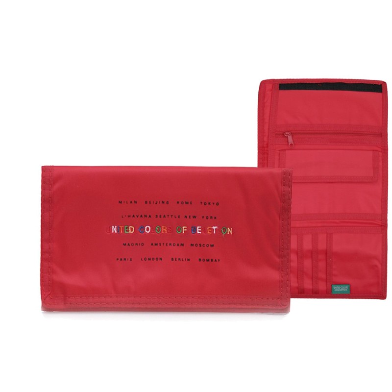 Benetton 333-91365, Παιδικό Πορτοφόλι, Αδιάβροχο, Κόκκινο