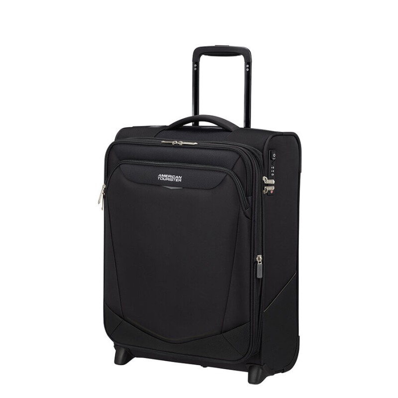 American Tourister 149497-1041 SummerRide, Ύφασμα, Μικρή/Καμπίνας 55cm, ATAN, Μαύρο