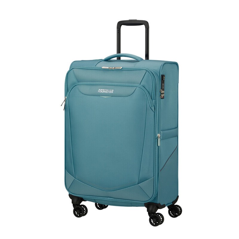 American Tourister 149499-0461 SummerRide, Ύφασμα, Μεσαία 69cm, ATAN, Γαλάζιο