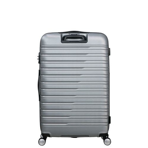 American Tourister 149769-6260 Flashline, Σκληρή, Μεγάλη 78cm, ATAN, Ασημί