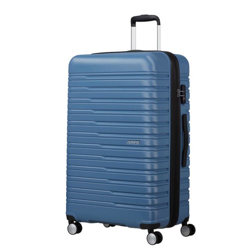 American Tourister 149769-A283 Flashline, Σκληρή, Μεγάλη 78cm, ATAN, Μπλε