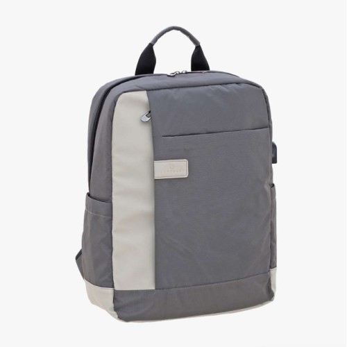 Bartuggi 711-6486, Σακίδιο Πλάτης, Ύφασμα, Γκρι