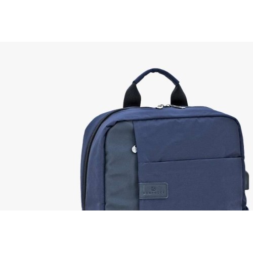 Bartuggi 711-6486, Σακίδιο Πλάτης, Ύφασμα, Μπλε